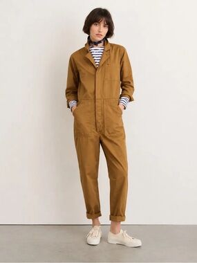 Alex Mill Standards Jumpsuit in Cotton Twill - Hickory